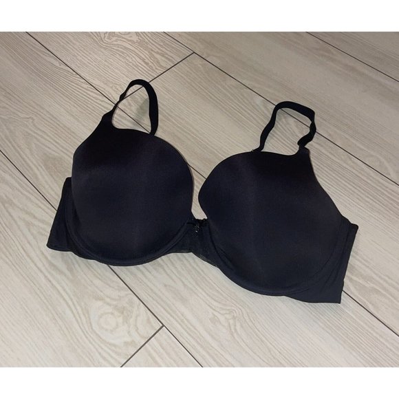 Victoria's Secret Other - Victorias Secret Lined Demi Bra Underwire Womens 34D Black